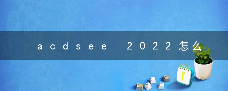 acdsee 2022怎么为图像添加纹理边框 添加纹理边框的方法